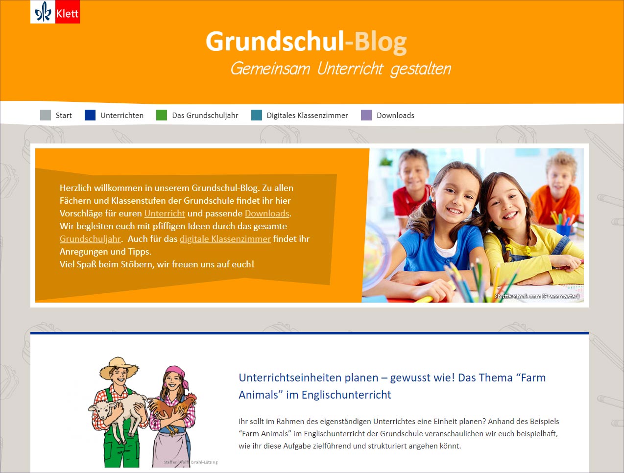 Klett Grundschul-Blog