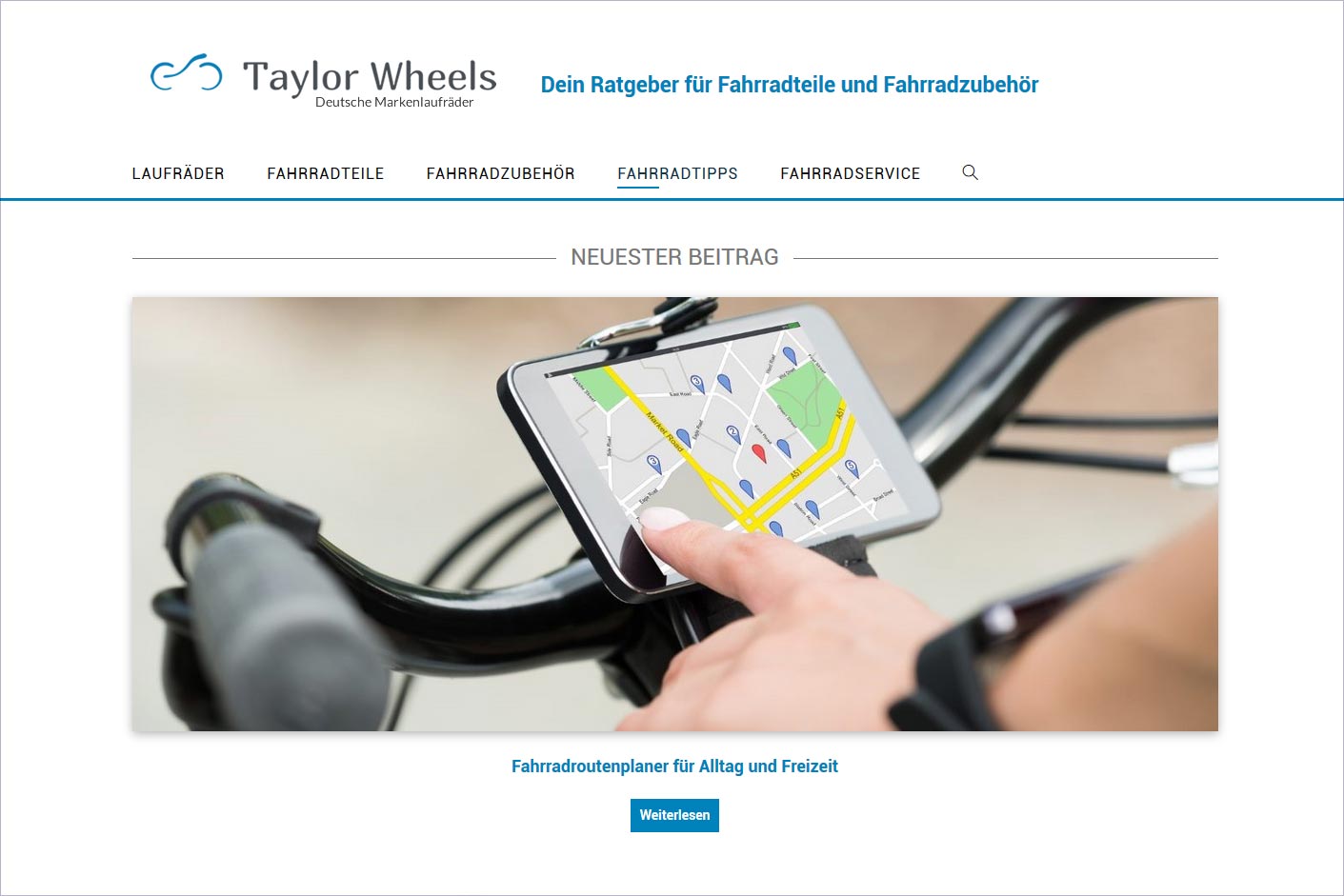 semcona - Case Study Taylor Wheels: Magazin